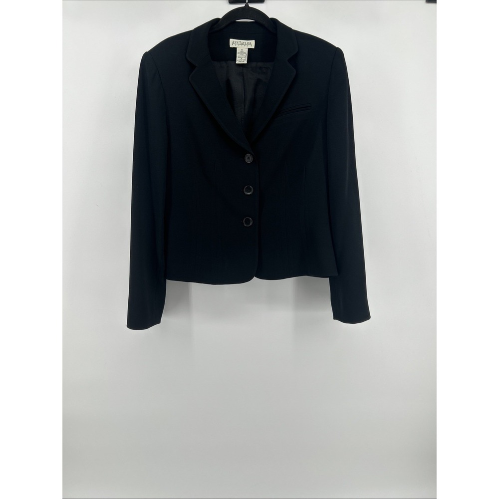 ANN TAYLOR Tailored 3-Button Blazer Petite 6P Minimalist Office Siren Academia